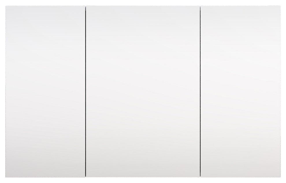 Recessed/Surface Mount Bathroom Medicine Cabinet, Soft-Close Blum Hinges, 48"x30", Triple Swing