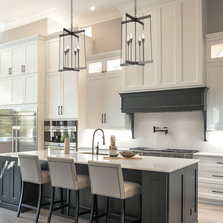 Lilium 4-Light Chandelier, Oil Rubbed Bronze