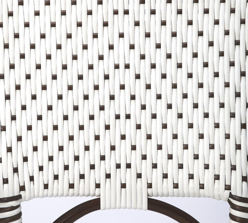 Solstice Rattan Counter Stool, Chocolate
