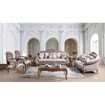 Florence 6-piece Victorian Living Room Set