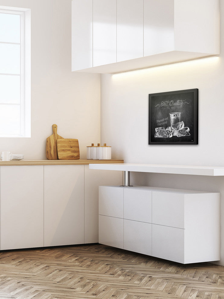 "Est. 1935 Tequila" Framed Painting Print, 32"x32"