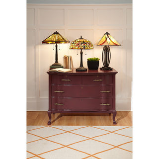 Quoizel TF885T Two Light Table Lamp Stephen Vintage Bronze