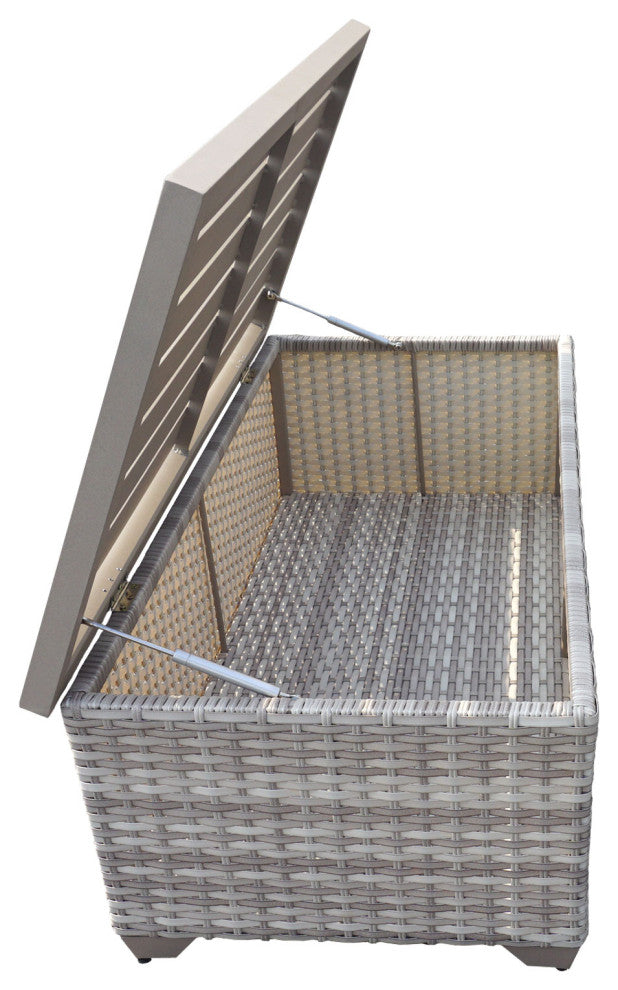 Fairmont 11 Piece Outdoor Wicker Patio Furniture Set 11d