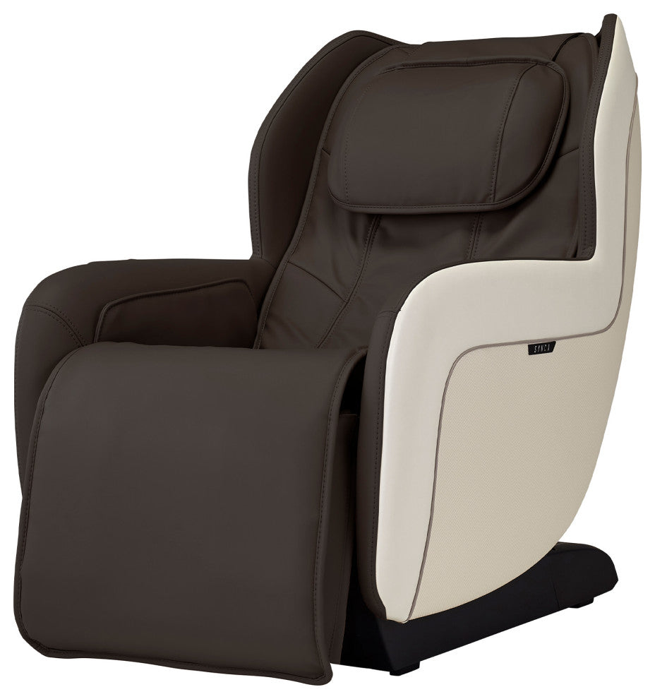 CirC+ Zero Gravity SL Track Heated Massage Chair | Quad Roller Massage Robot, Espresso