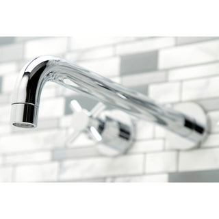 KS8051DX Wall Mount Tub Faucet, Polished Chrome