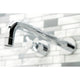 KS8051DX Wall Mount Tub Faucet, Polished Chrome