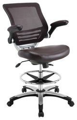 Brown Edge Drafting Chair