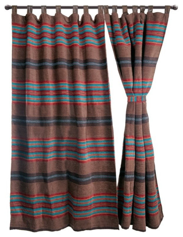Canyon View Striped Curtain Drapes