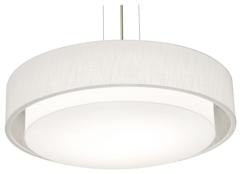Sanibel 23'' Pendant, Linen White Shade