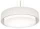 Sanibel 23'' Pendant, Linen White Shade