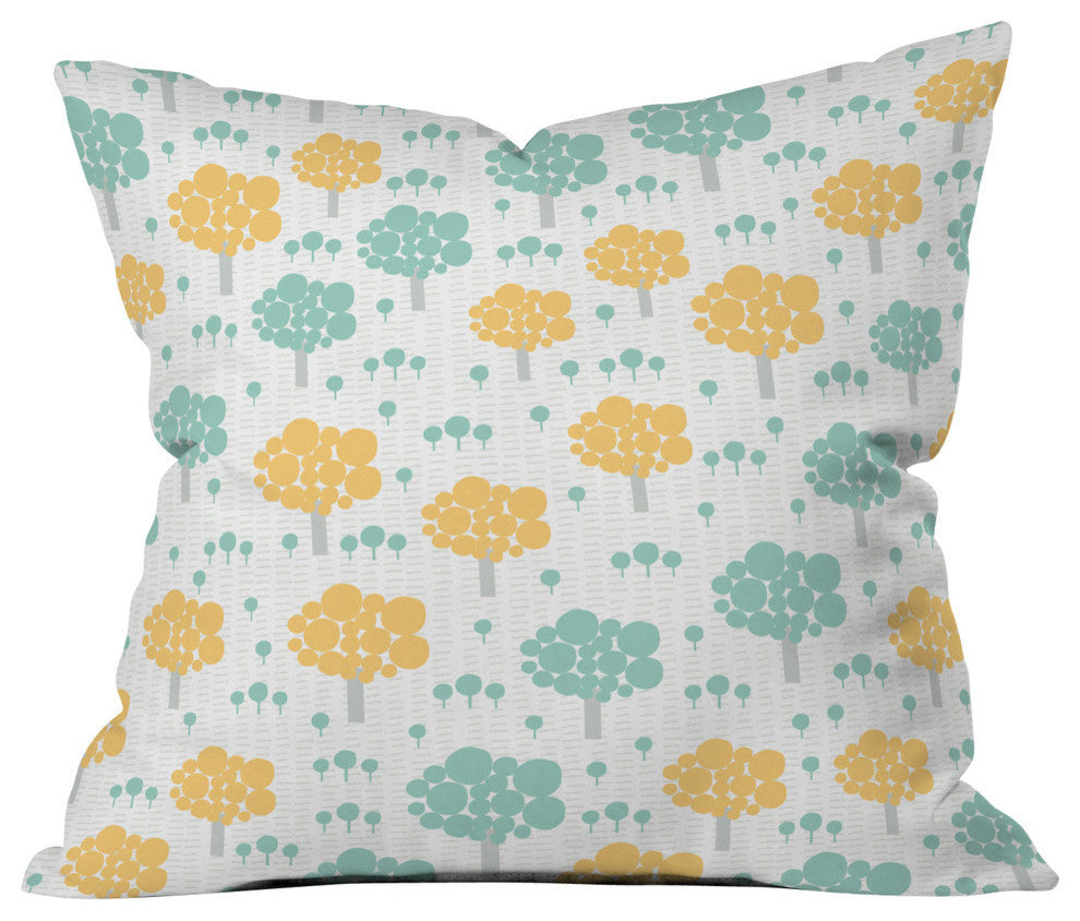 Gabriela Larios Arboreum Outdoor Throw Pillow