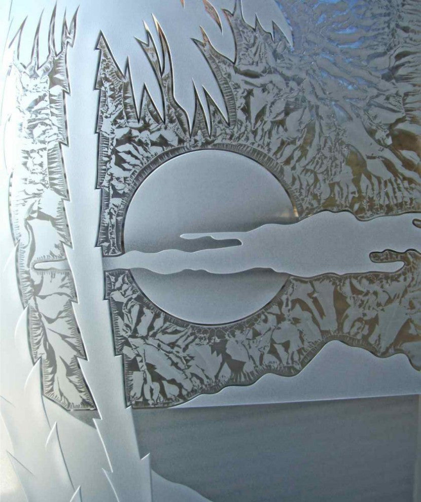 Interior Prehung Door or Interior Slab Door - Palm Sunset - Primed - 28" x...