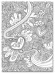 Hello Angel ''Love to Doodle Outlines'' Canvas Art, 47x35