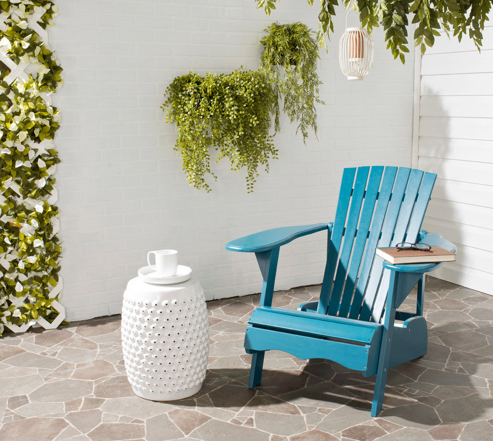 Safavieh Mopani Outdoor Chair, Teal