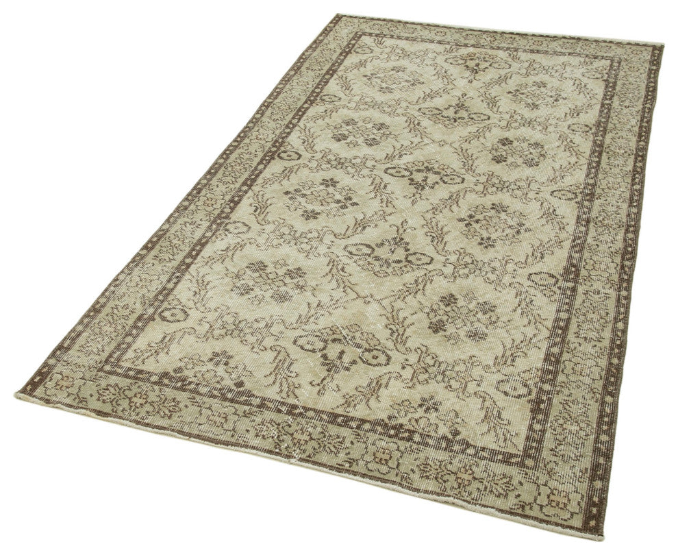 Rug N Carpet - Hand-knotted Turkish 3' 9" x 6' 10" Vintage Small Area Rug