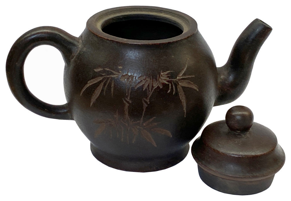 Chinese Handmade Yixing Zisha Clay Teapot, Artistic Accent, Hws2251