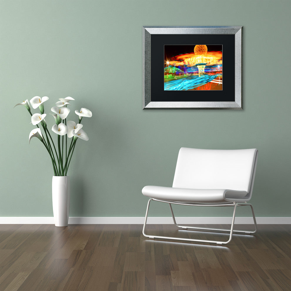 Jason Shaffer 'Twister' Matted Framed Art, Silver Frame, Black Mat, 20x16