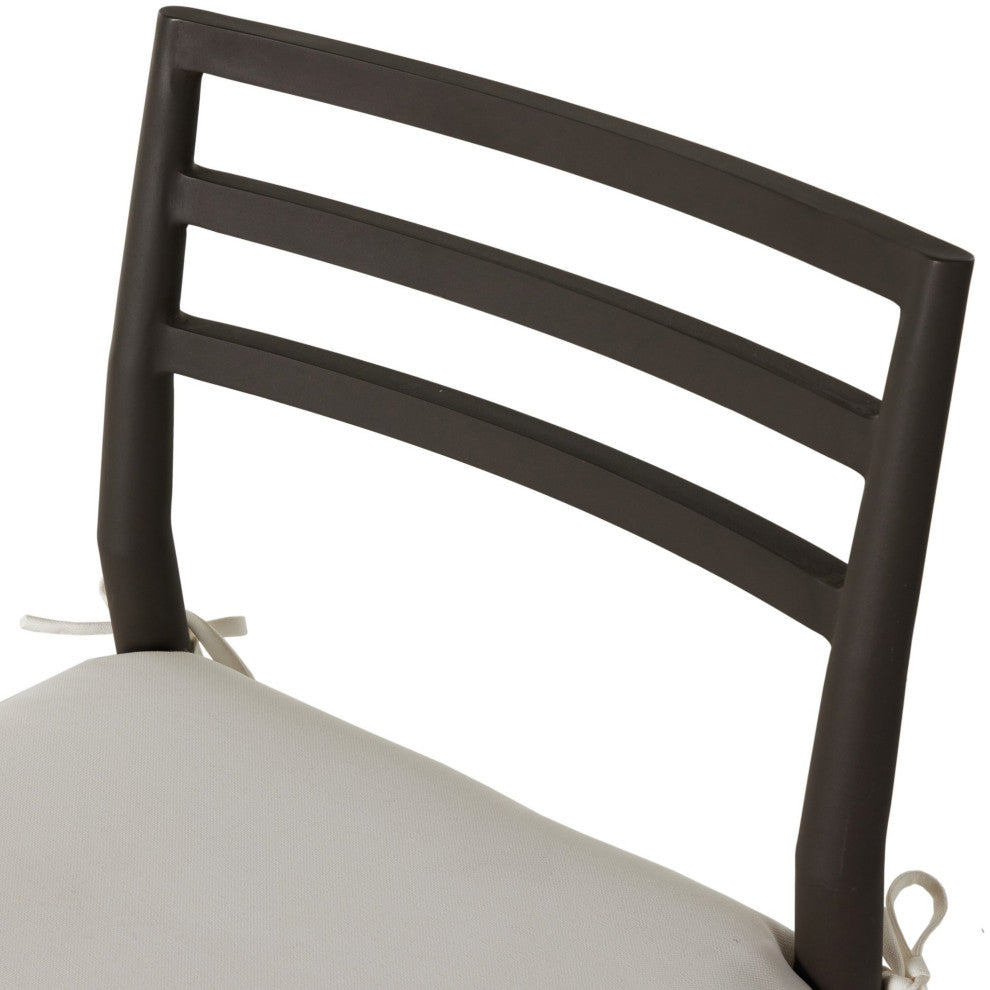 Glenmore Outdoor Dining Chair Bronze, Vintage White, Stinson White