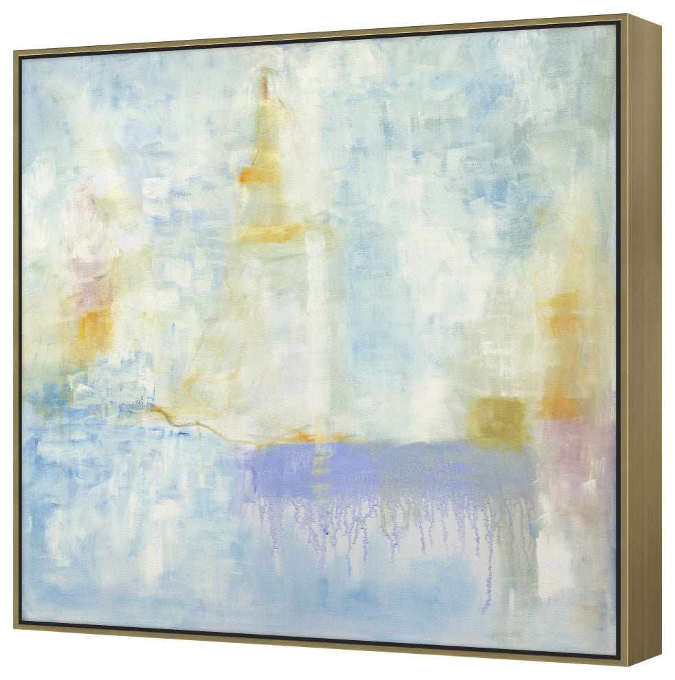 Regatta 2 Fine Art Print, Gold, 30"x30"