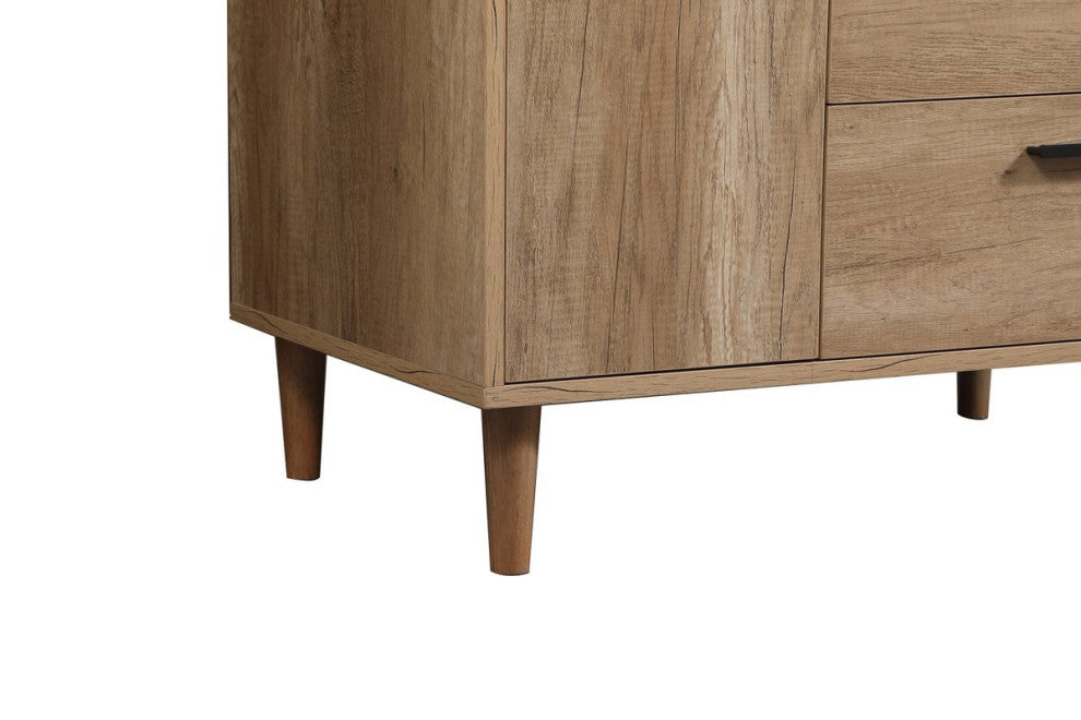 Bailey 22" Modern Natural Oak-Light Bathroom Vanity
