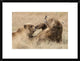 Grizzly Bear Mother and Cub Playing, Katmai National Park, Alaska, 24"x18"