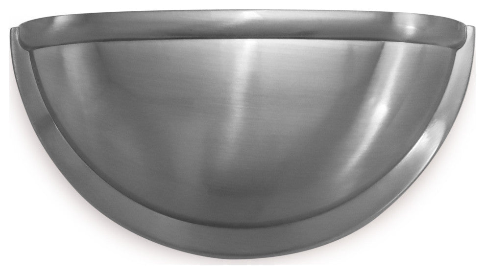 Mascot Hardware 3'' Shell Satin Nickel Drawer Pull - Pack of 10