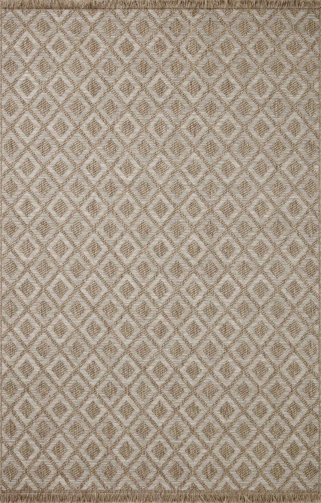Loloi II In / Out Dawn Natural 8'-10" x 12'-2" Area Rug