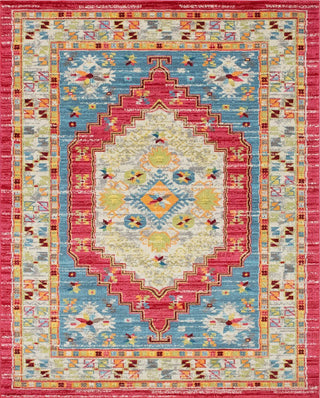 Noori Rug Distressed Hester Pink/Ivory Rug