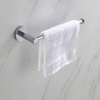 Circular 2-Piece Bathroom Hardware Set, Chrome