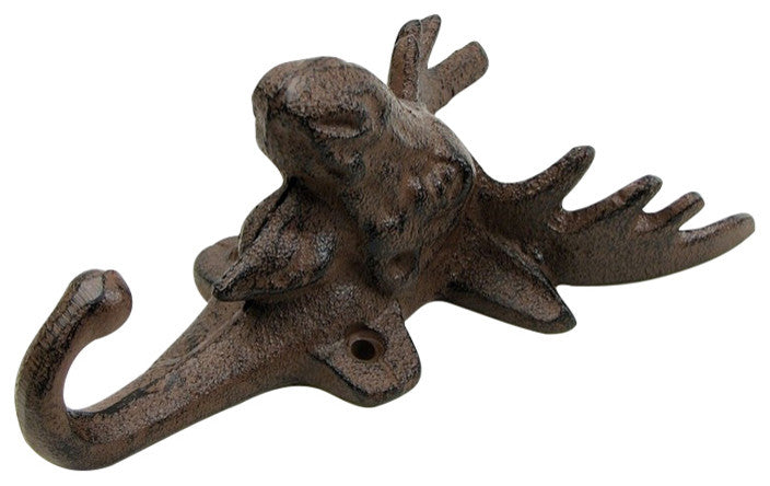 Cast Iron Moose Hook