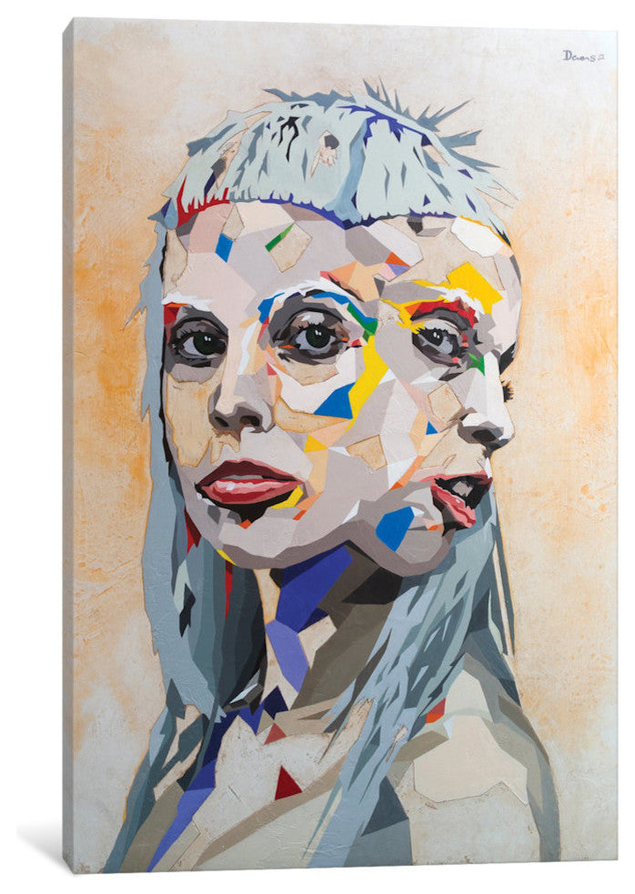 "I Fink U Freeky" by DAAS, Canvas Print, 18"x12"