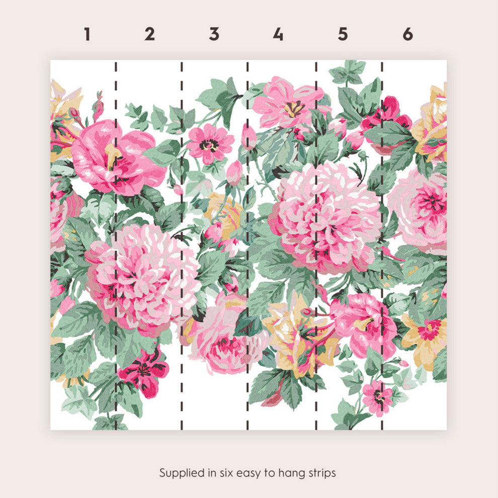 Laura Ashley Aveline Rose Mural