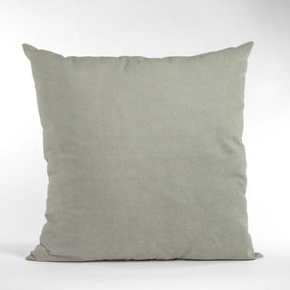 Grey Solid Shiny Velvet Luxury Throw Pillow, Double sided 22"x22"