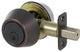 Double Cylinder Deadbolt, Edged Oil Rubbed Bronze