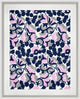 Bermuda Pink And Navy 2, Giclee Reproduction Artwork