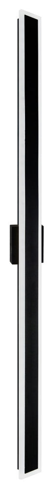 Malibu LED Integrated Black Outdoor Wall Light