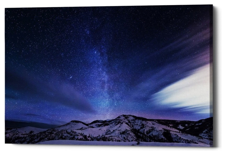 Epic Graffiti "Andromeda Rising" by Darren White, Giclee Canvas Art, 40"x60"