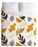 Deny Designs Mummysam Fall Leaves Duvet Cover - Lightweight