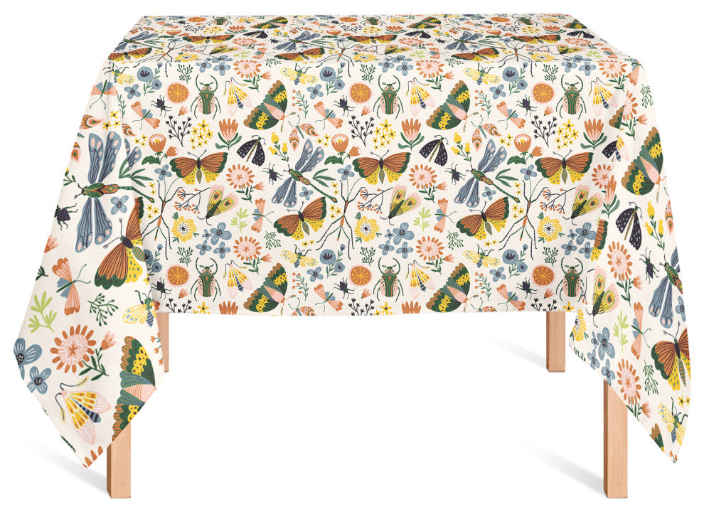 Bug Collection 58x58 Tablecloth