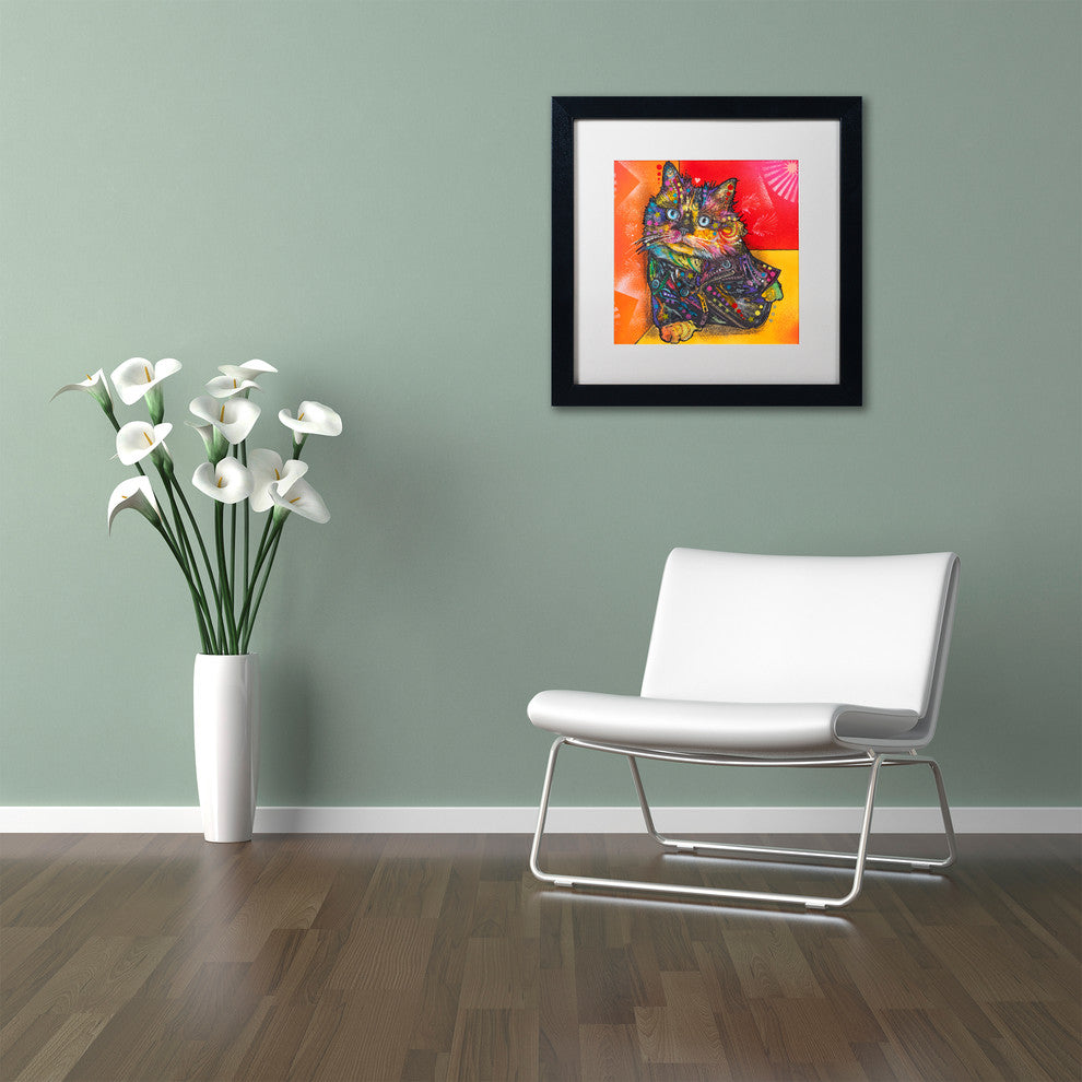 Dean Russo 'Baby Albert' Art, Black Frame, White Mat, 11x11