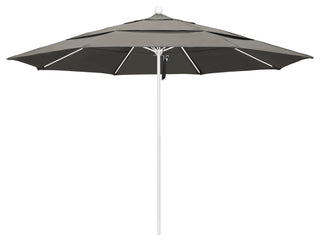 11' Fiberglass Umbrella White, Pacifica, Taupe, 11'