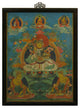 Framed Tibetan Thangka Painting