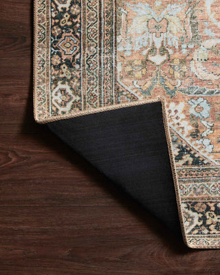 Durable Printed Wynter Area Rug by Loloi, Auburn/Multi, 2'6" x 7'6"