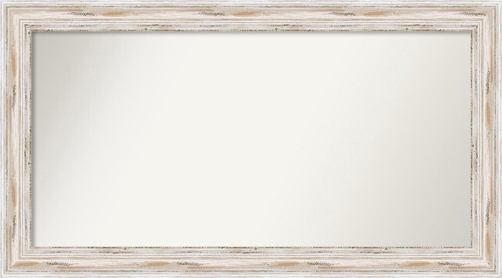 Wall Mirror Choose your Custom Size, Alexandria White Wash