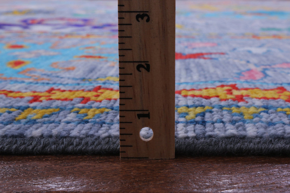 Turkish Oushak Handmade Wool Rug 12' 2" X 14' 9" - Q14932