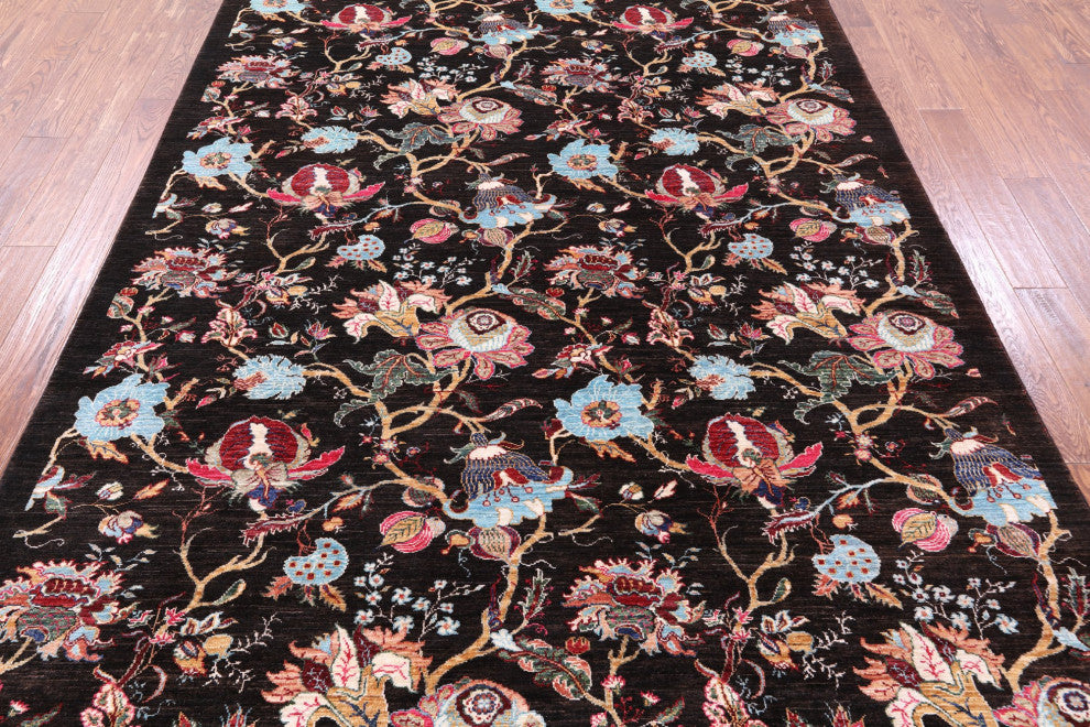 Persian Tabriz Hand-Knotted Wool Rug 6' 9" X 9' 10" - Q12749