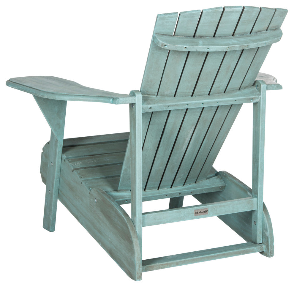 Safavieh Mopani Outdoor Chair, Beach House Blue