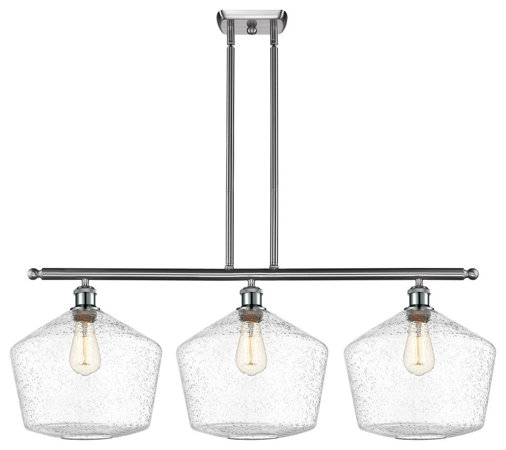Innovations 516-3I-SN-G654-12 3-Light Island Light, Brushed Satin Nickel