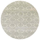 Ahgly Company Indoor Round Mid-Century Modern Area Rugs, 5' Round