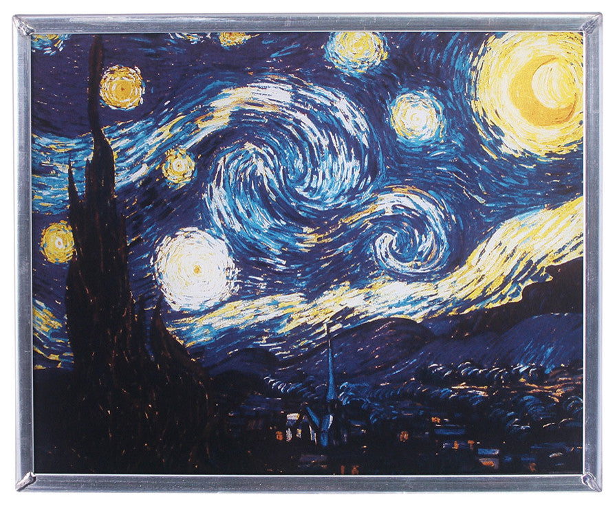Van Goghs Starry Night 1889 Art Glass